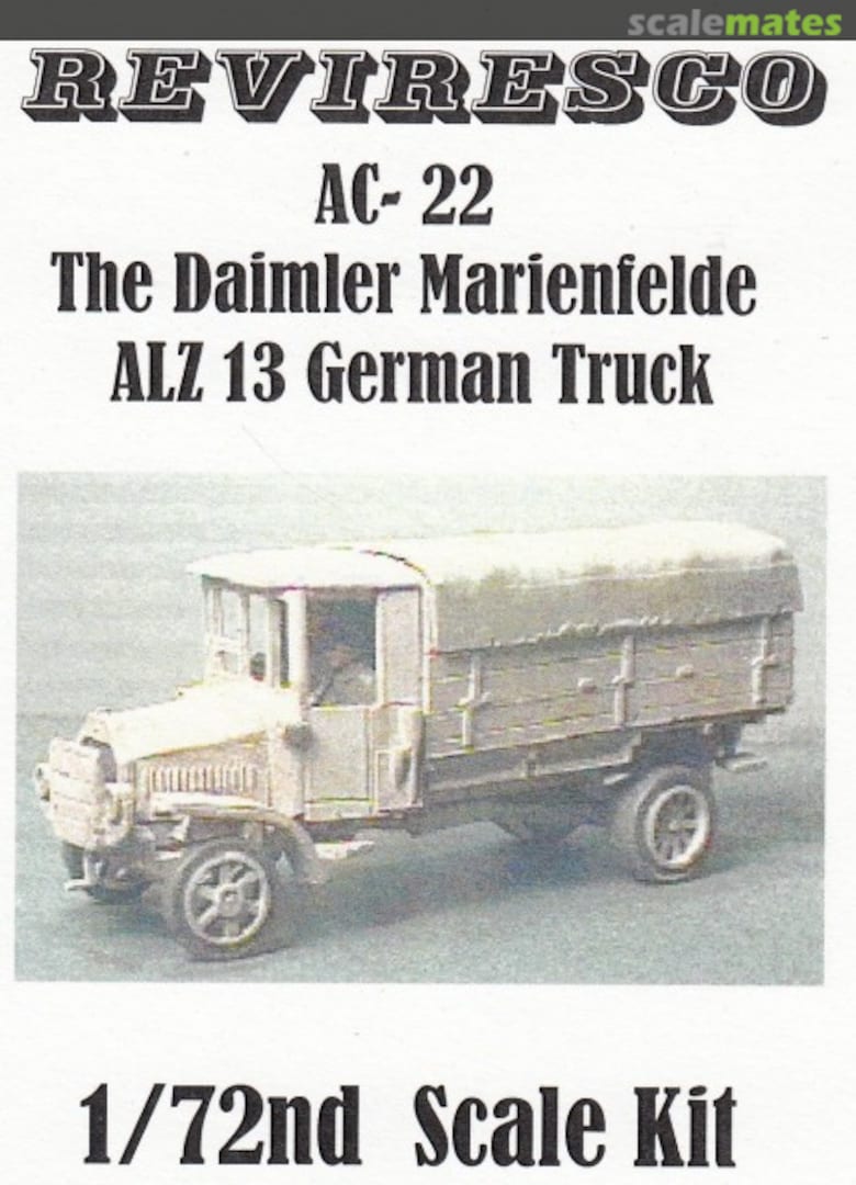 Boxart The Daimler Marienfelde ALZ 13 AC-22 Reviresco