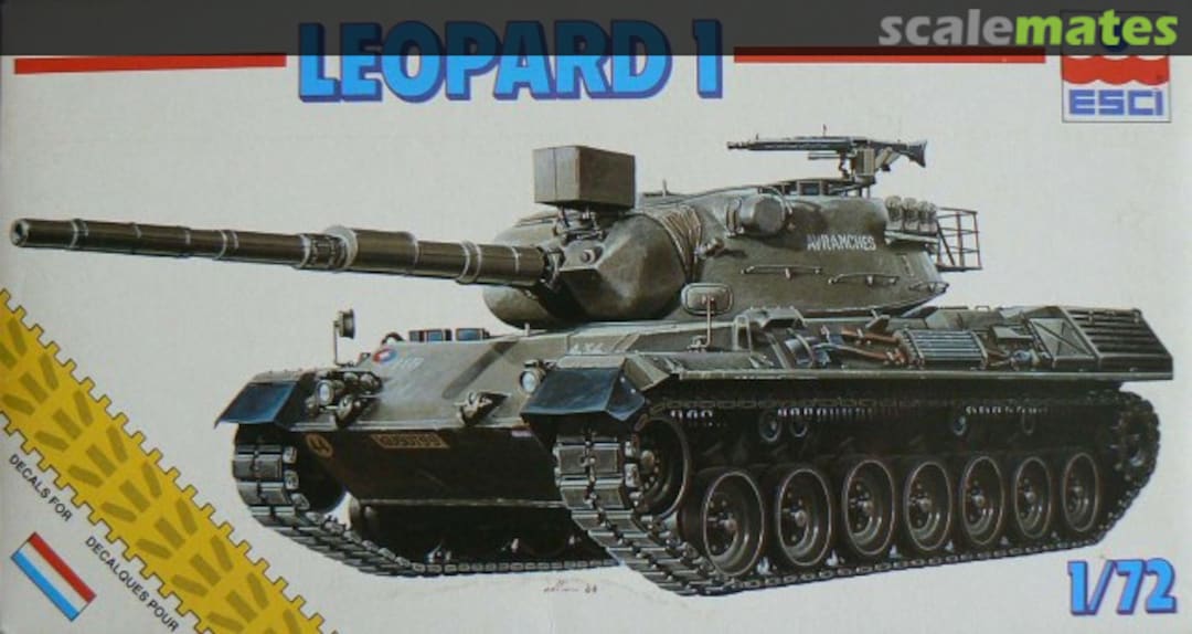 Boxart Leopard 1 8300 ESCI Boxart Leopard 1 8300 ESCI