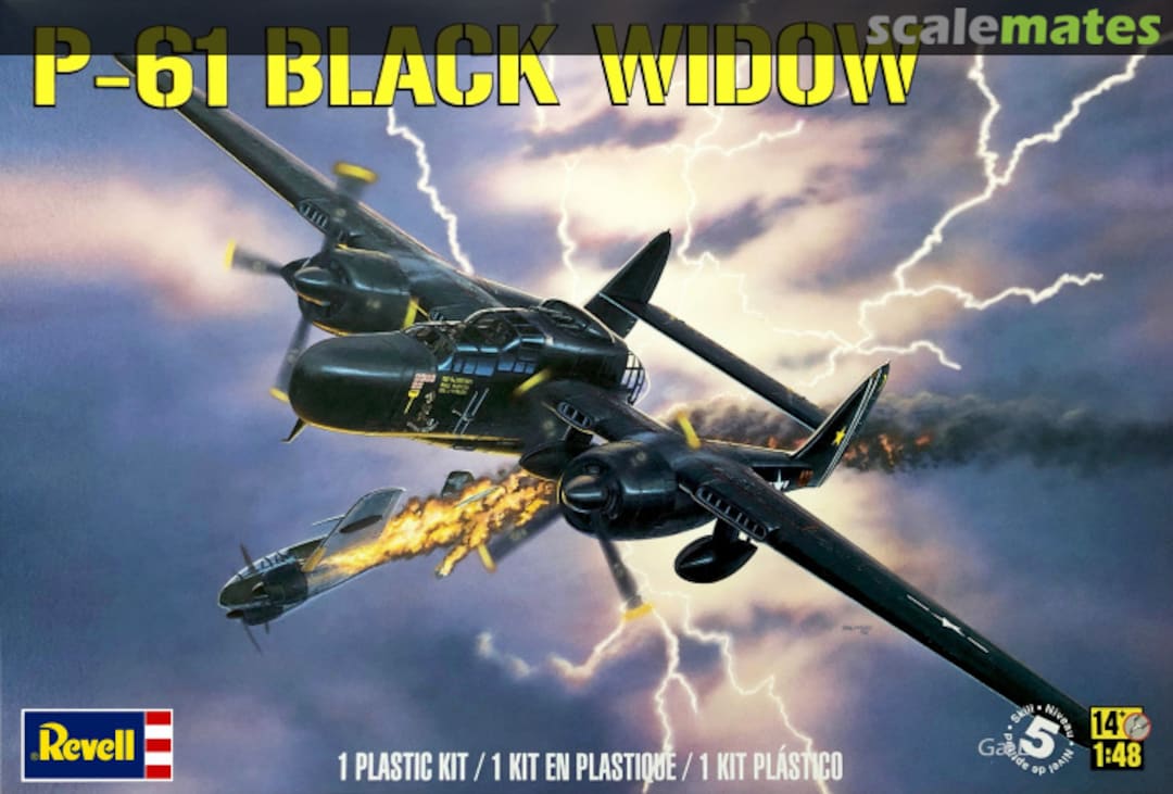 Boxart P-61 Black Widow 857546 Revell Boxart P-61 Black Widow 857546 Revell