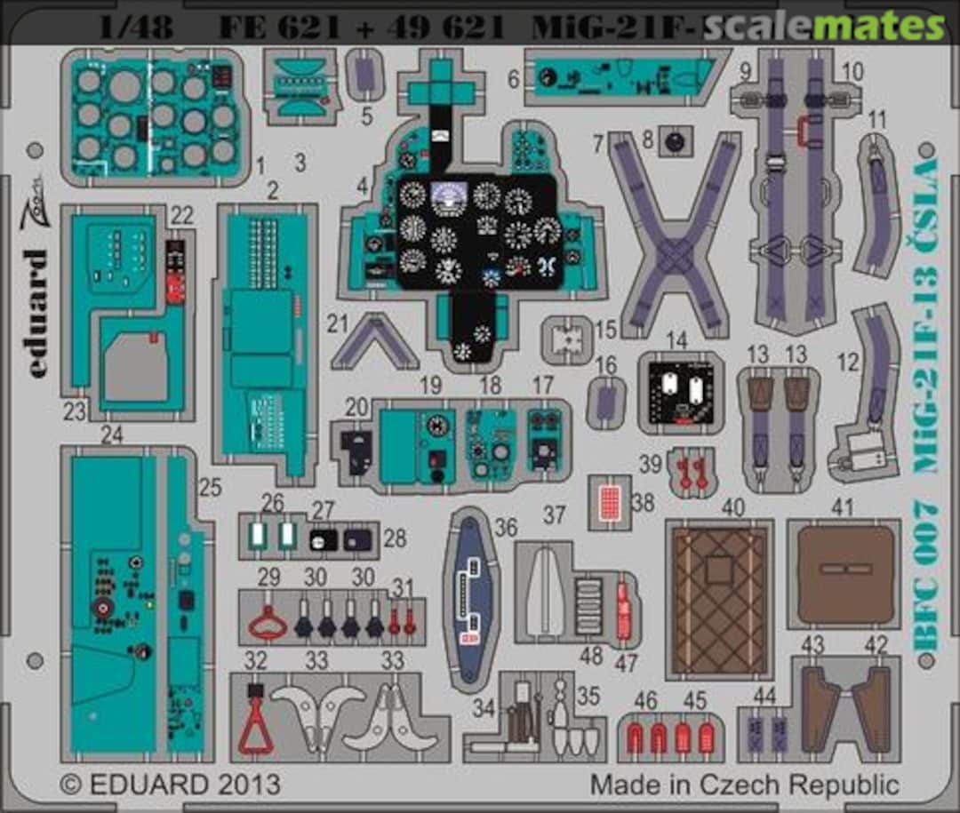 Boxart MiG-21F-13 CSLA (Czechoslovak Air Force) BFC007 Eduard Boxart MiG-21F-13 CSLA (Czechoslovak Air Force) BFC007 Eduard
