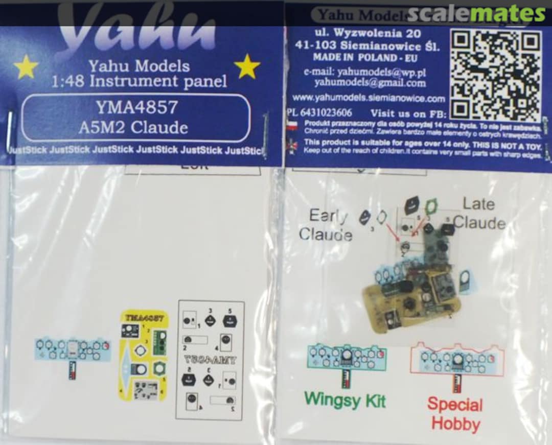 Boxart A5M2 Claude YMA4857 Yahu Models Boxart A5M2 Claude YMA4857 Yahu Models