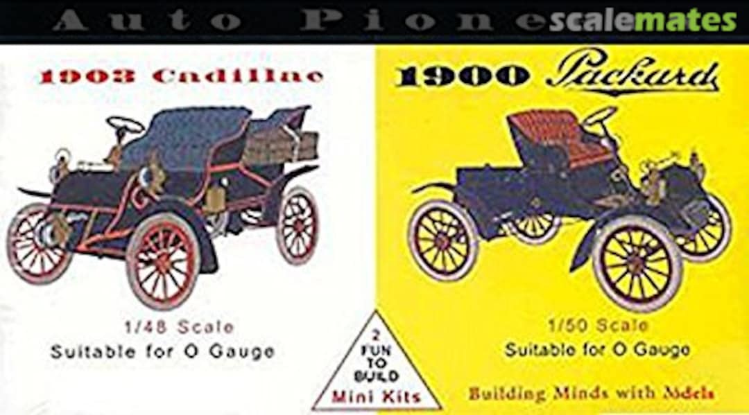 Boxart 1903 Cadillac & 1900 Packard 03605 Glencoe Models Boxart 1903 Cadillac & 1900 Packard 03605 Glencoe Models