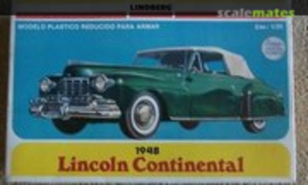 1:25 1948 Lincoln Continental (Lindberg Venezuela 4370)