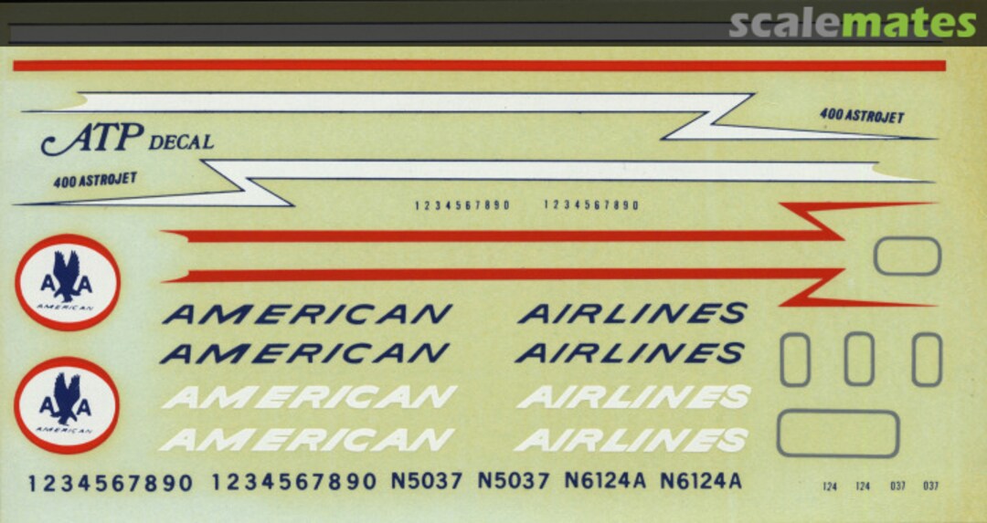 Boxart BAC one-11 400 *Astrojet AD5076 ATP Airliners America Boxart BAC one-11 400 *Astrojet AD5076 ATP Airliners America