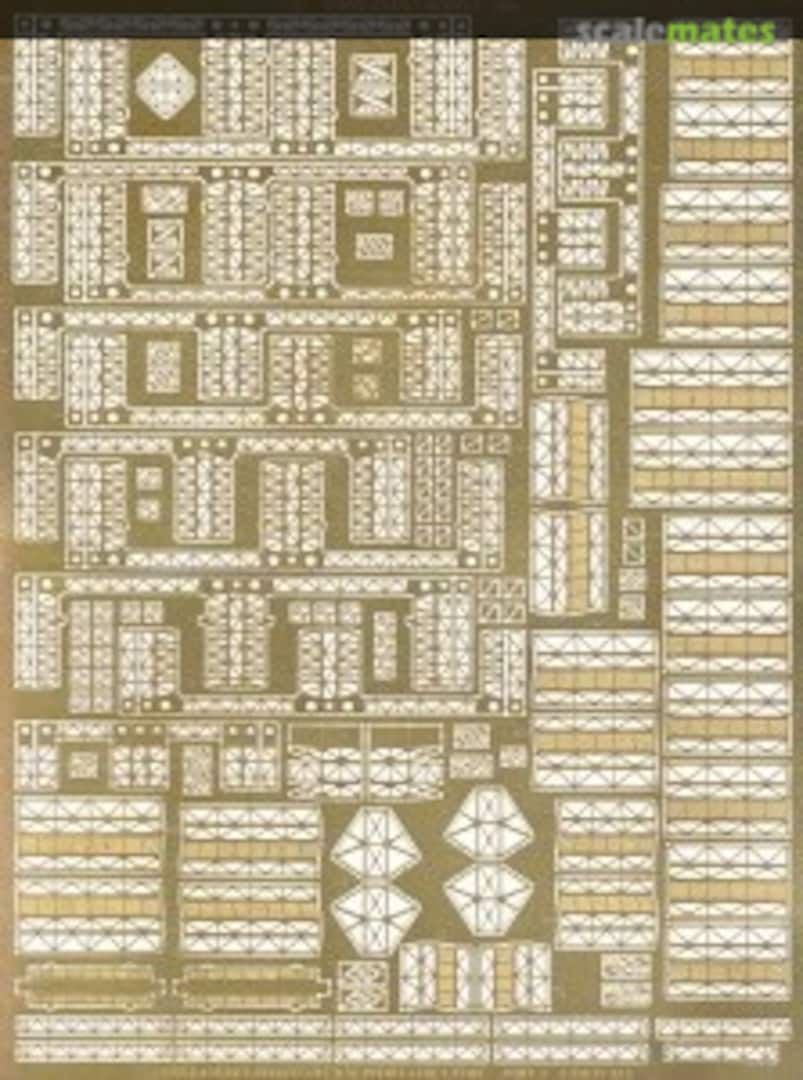 Boxart USS Langley Girders PE 35189 White Ensign Models