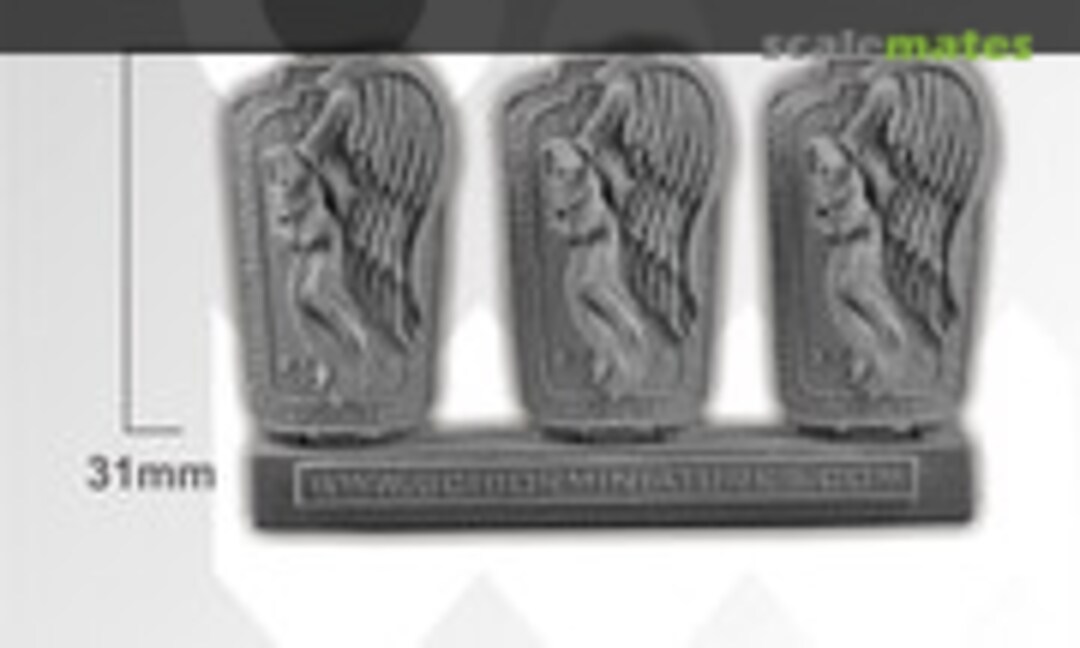 No Angels Big Shields set 3 (3 pcs) (Scibor Monsterous Miniatures CPSH0207) CPSH0207