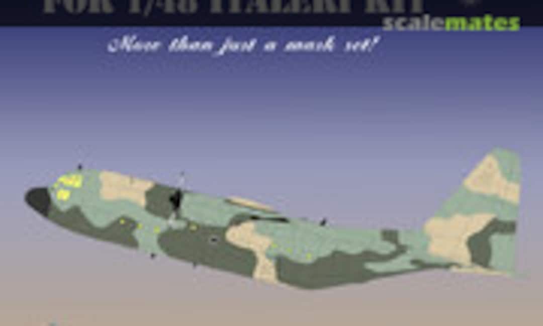 1:48 C-130H Hercules Paint Masks (Ronin Decals RPM-077) RPM-077