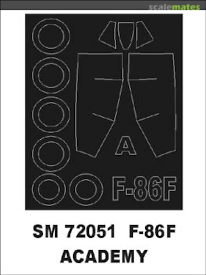 Boxart F-86E Sabre SM72051 Montex