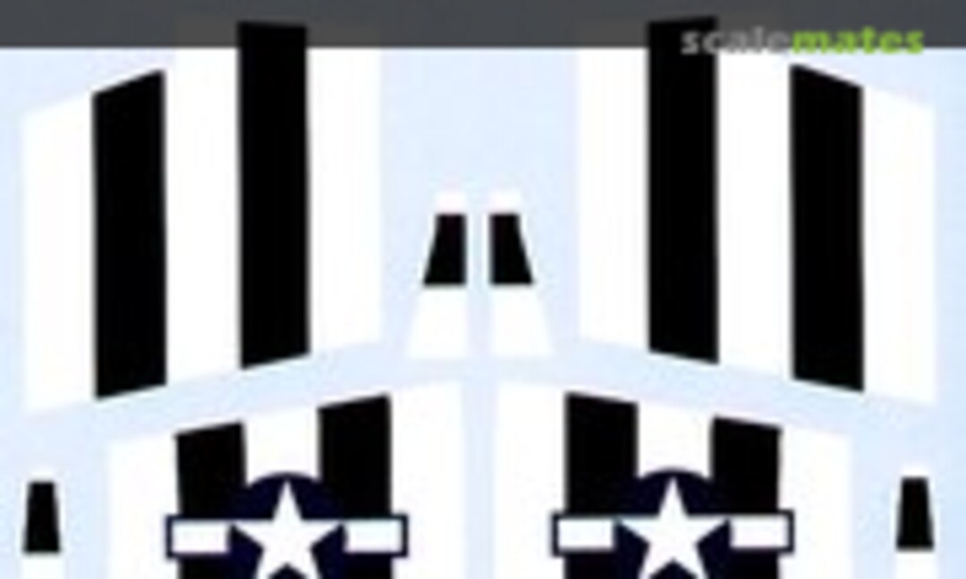 1:48 P-51 B/C Mustang Invasion Stripes (Microscale AC48-0004) AC48-0004