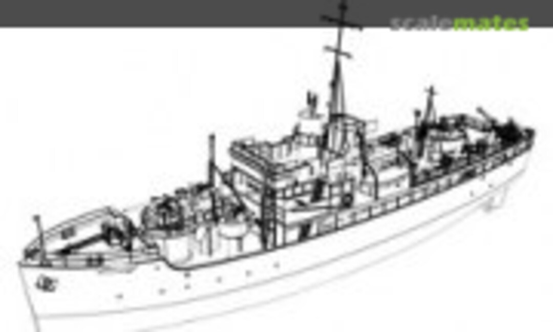 1:350 HMS Liscomb (SSMODEL RHWS015S) RHWS015S