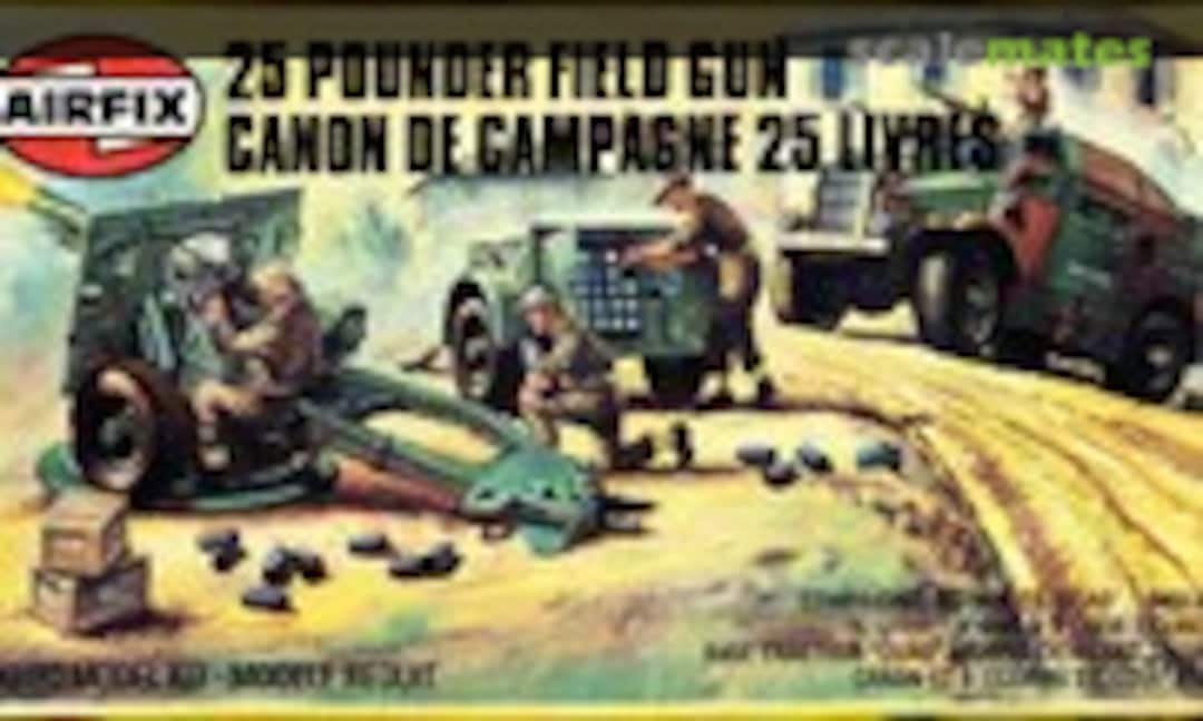 1:76 25 Pounder Field Gun and Quad (Airfix 02313-9)