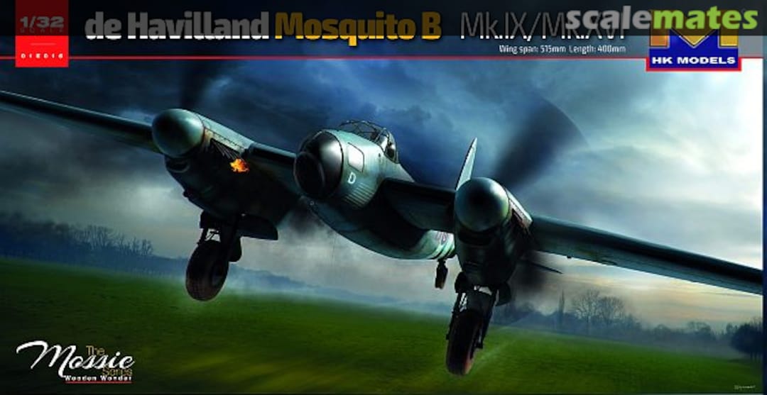 Boxart de Havilland Mosquito B Mk.IX/Mk.XVI 01E016 HK Models Boxart de Havilland Mosquito B Mk.IX/Mk.XVI 01E016 HK Models