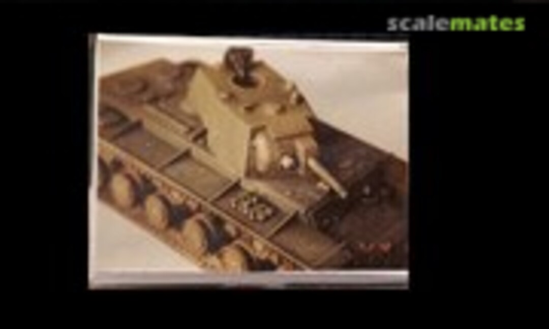 1:35 kV8 Flamethrower Tank Turret (Commander Models 2-017A) 2-017A