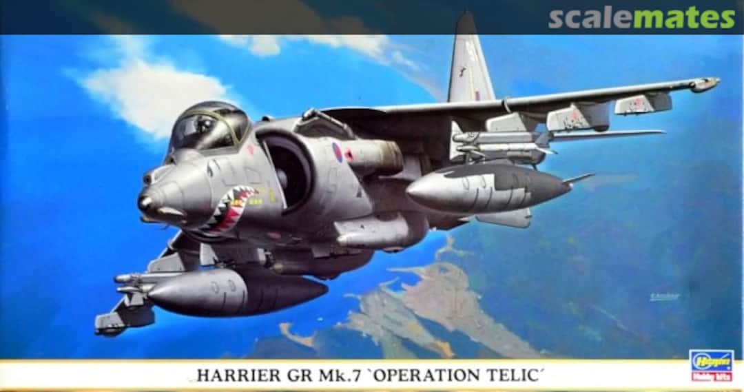 Boxart Harrier GR Mk.7 `Operation Telic´ 09764 Hasegawa Boxart Harrier GR Mk.7 `Operation Telic´ 09764 Hasegawa