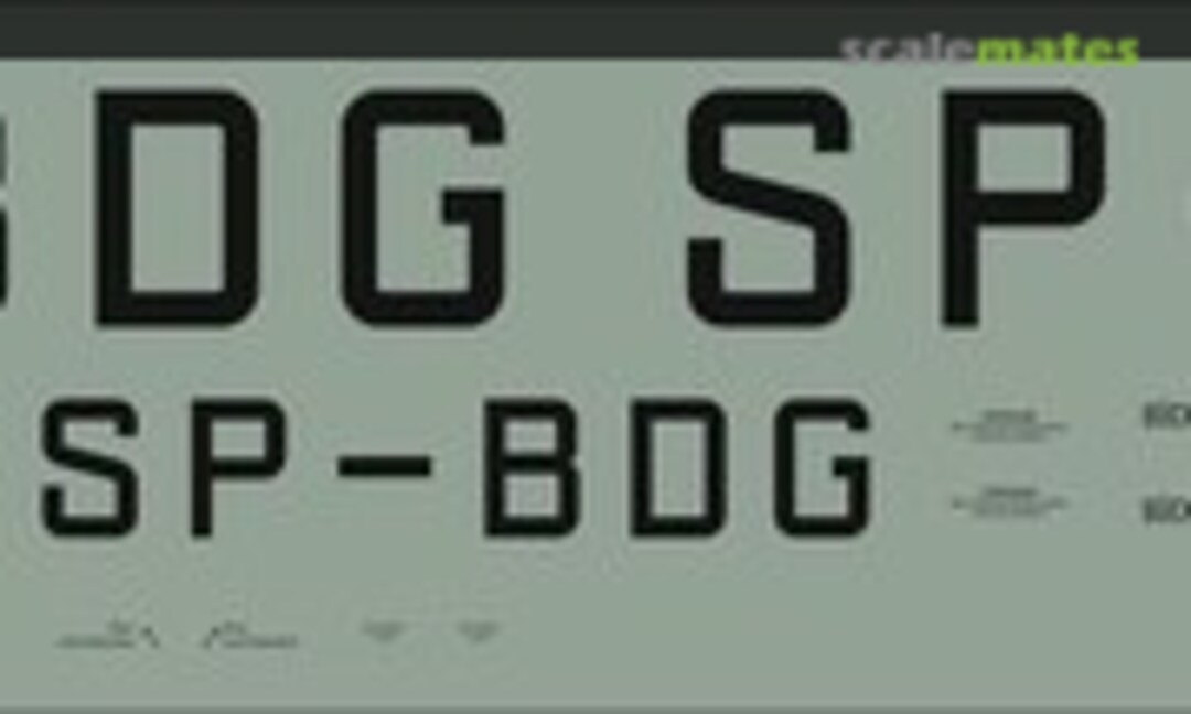 1:48 Polish Bücker Bü 133 (Mr. Decal 48-Bü 133) 48-Bü 133