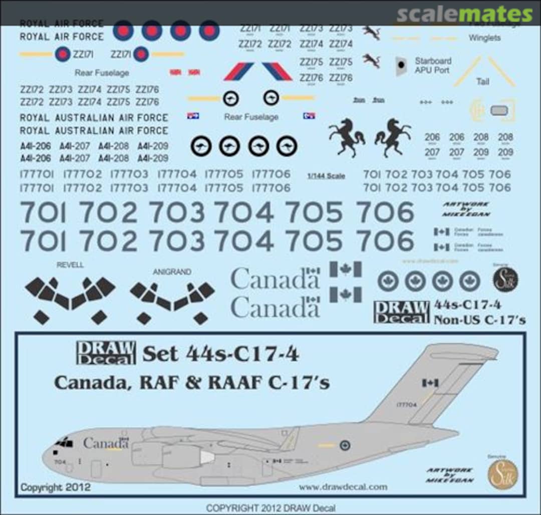 Boxart C-17A International 44s-c17-4 Draw Decal Boxart C-17A International 44s-c17-4 Draw Decal