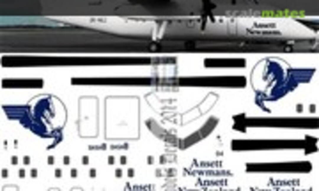 1:72 Dash8-100 Ansett-Newmans (Oldmodels Decals OMD0249) OMD0249