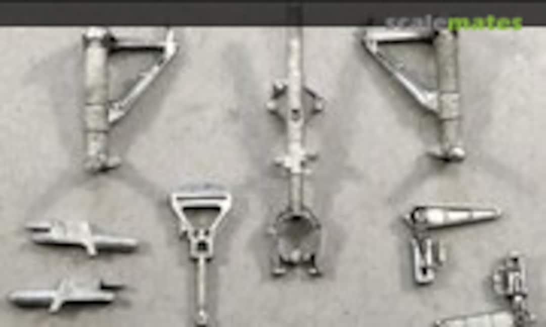 1:48 F-20 HIKE (New version) metal landing gear set (UPWiND 48203) 48203