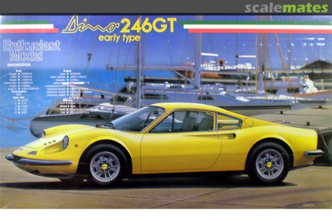 Boxart Dino 246 GT 08017 Fujimi Boxart Dino 246 GT 08017 Fujimi