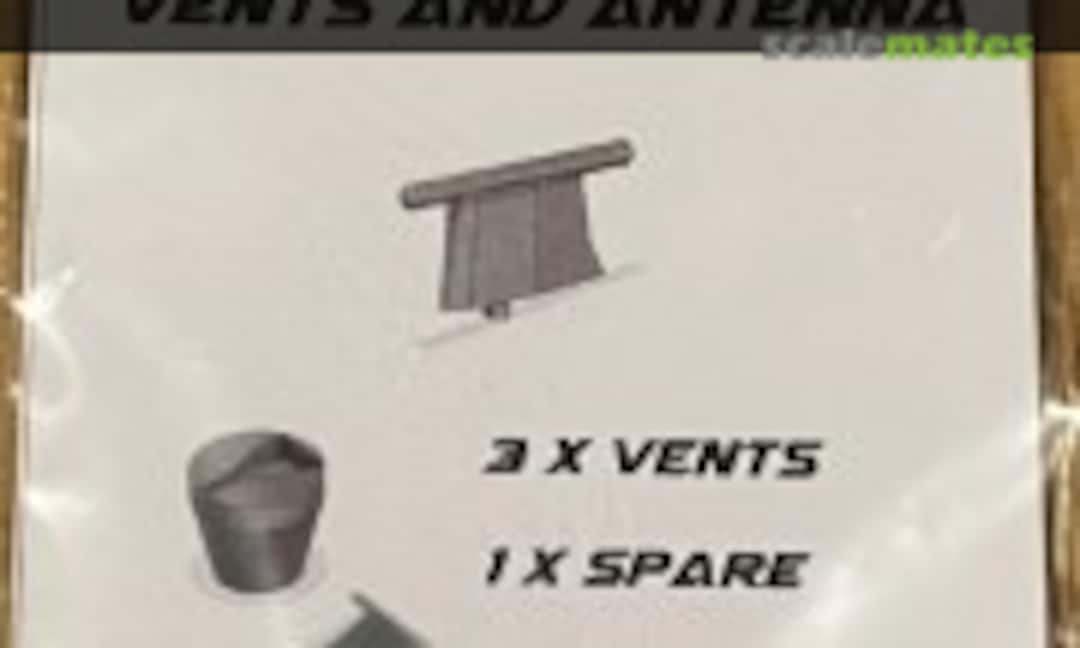1:72 PC-21 NACA vents and Antenna set (Manscale Models 721006) 721006