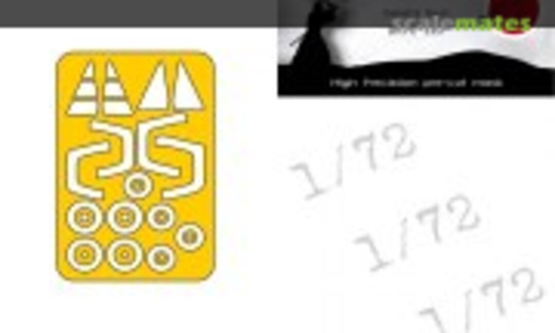 1:72 F-106A Delta Dart Canopy Mask (DEAD Design Models NM72143) NM72143