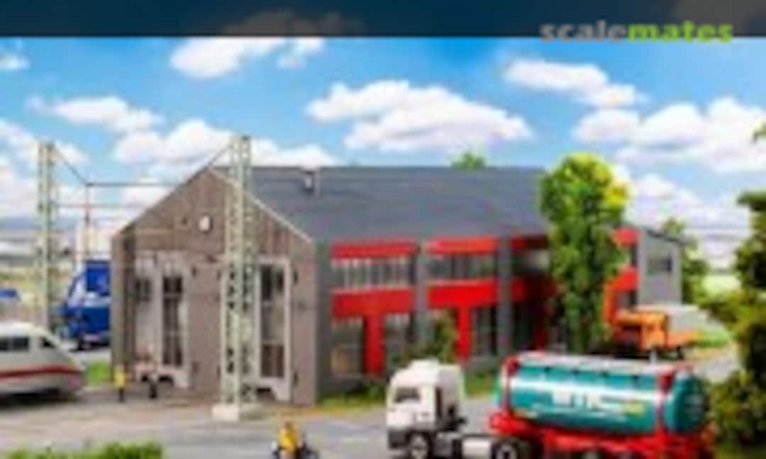 E-Lokschuppen 2-ständig (Faller 120079)