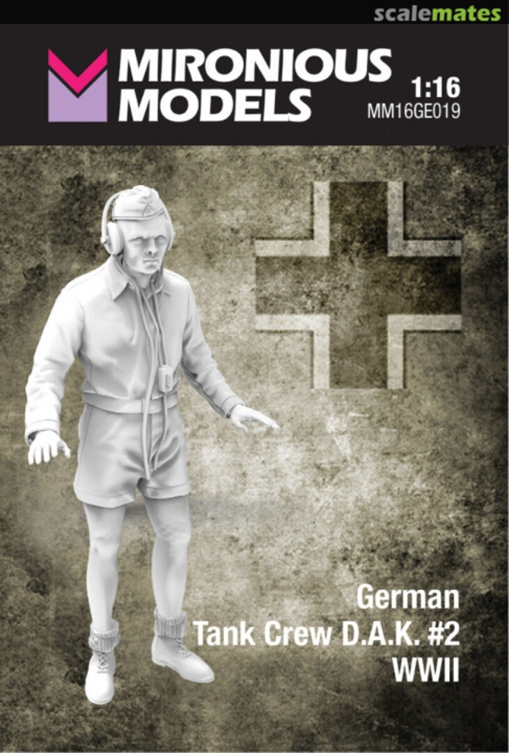 Boxart German Tank Crew D.A.K. #2 WWII MM16GE019 Mironious Models Boxart German Tank Crew D.A.K. #2 WWII MM16GE019 Mironious Models