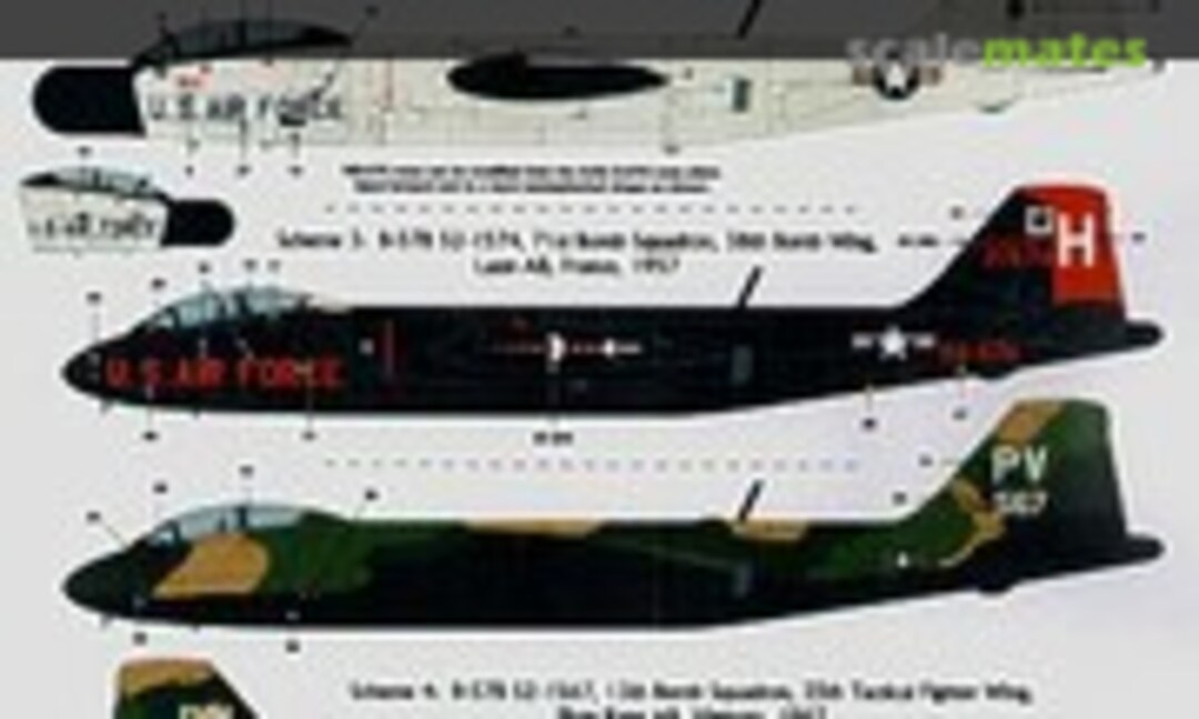 1:72 Martin B-57 Canberra Pt. 2 (Xtradecal X72-103) X72-103