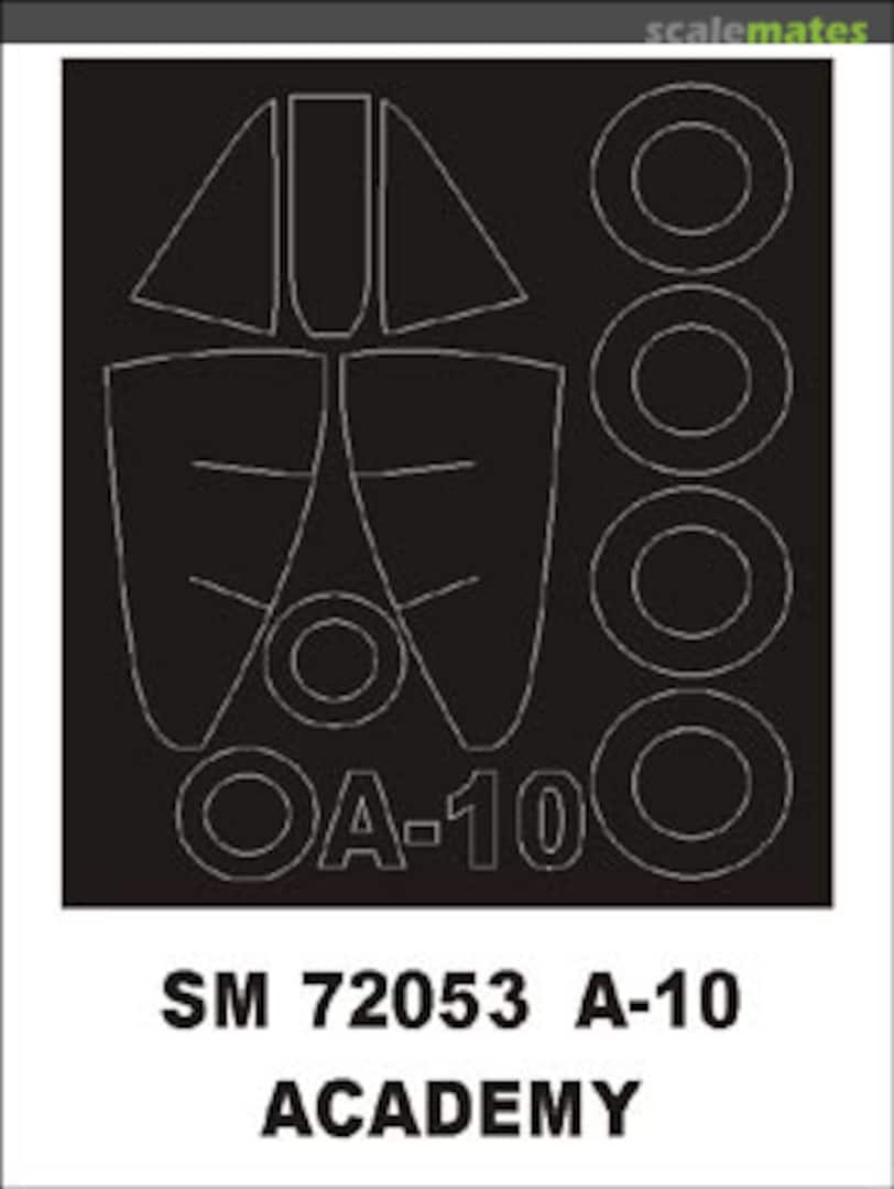 Boxart A-10 Thunderbolt II - Warthog SM72053 Montex
