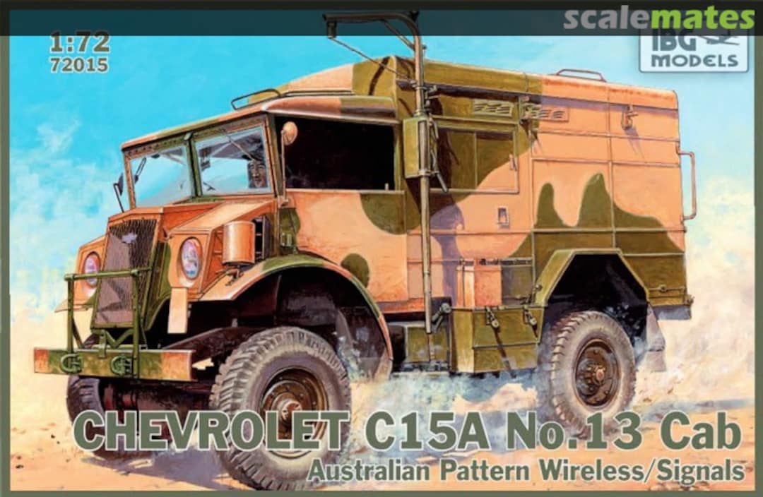 Boxart Chevrolet C15A No.13 Cab 72015 IBG Models