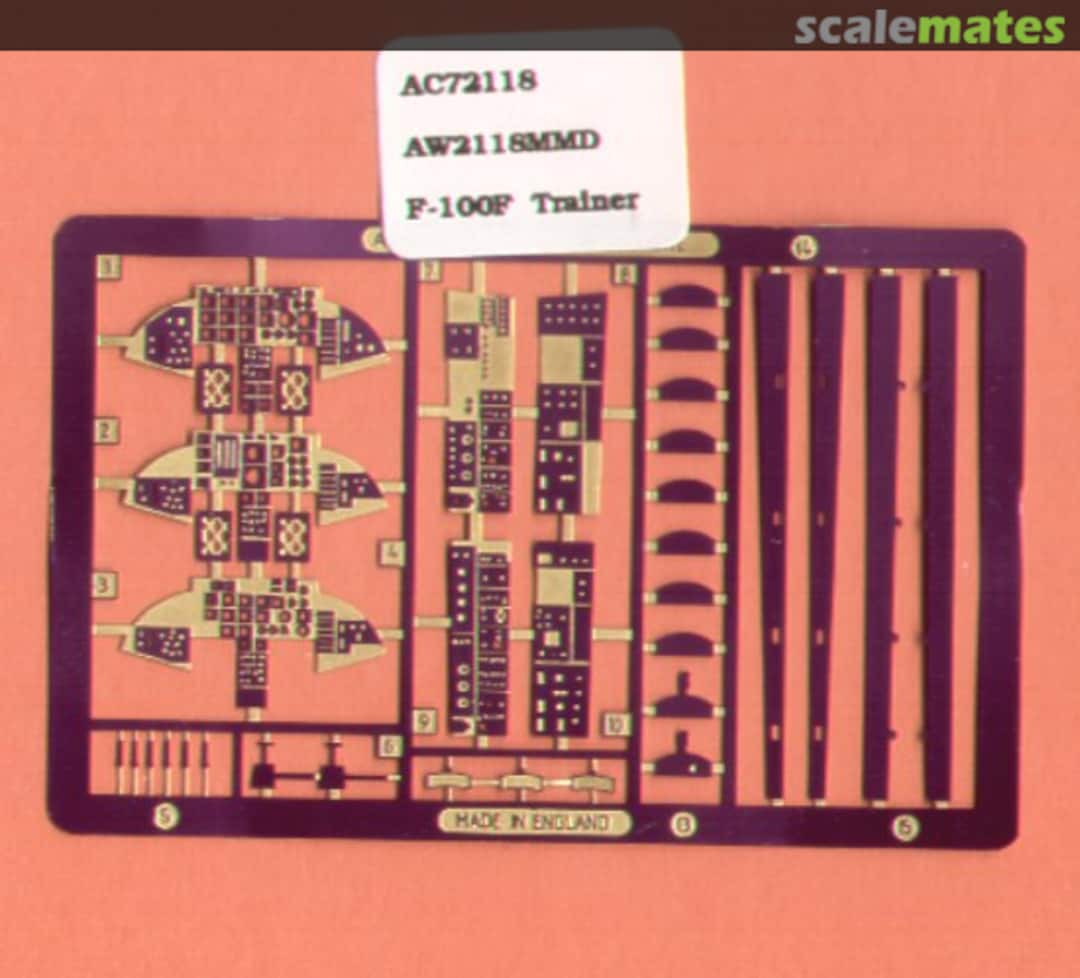 Boxart F-100F Super Sabre Trainer AC72118 Airwaves Boxart F-100F Super Sabre Trainer AC72118 Airwaves