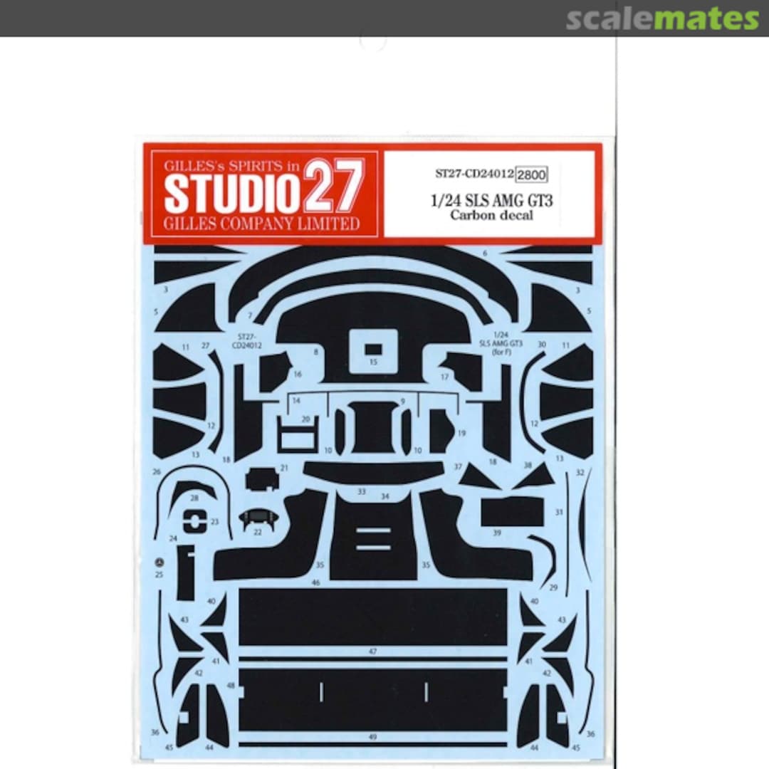 Boxart SLS AMG GT3 ST27-CD24012 Studio27 Boxart SLS AMG GT3 ST27-CD24012 Studio27