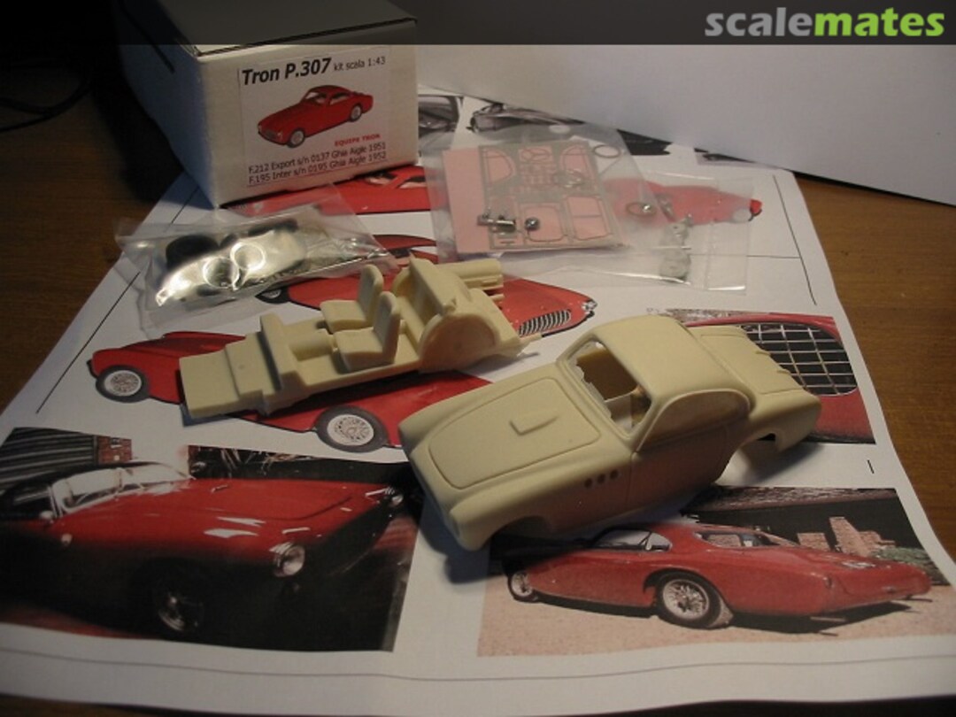 Boxart Ferrari 212 Ghia-Aigle P307 Tron Boxart Ferrari 212 Ghia-Aigle P307 Tron