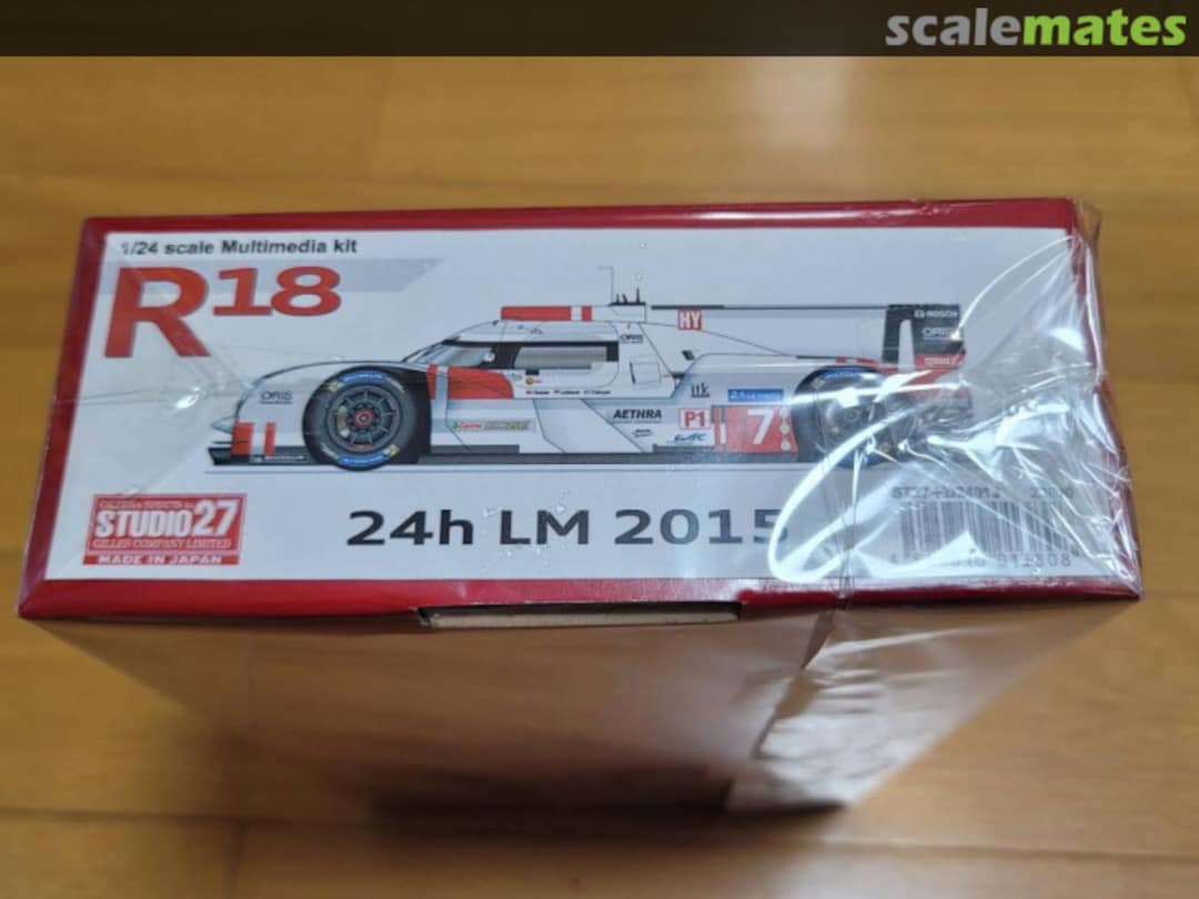 Boxart R18 e-tron quattro LM 2015 ST27-FD24013 Studio27 Boxart R18 e-tron quattro LM 2015 ST27-FD24013 Studio27