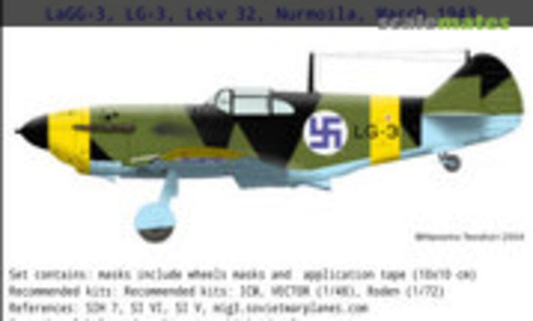 1:72 LaGG-3 LG-3 (AIRDESIGN.SK MAR72017) MAR72017