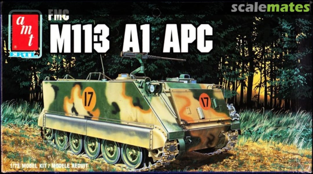 Boxart M113A1 APC 8635 AMT/ERTL Boxart M113A1 APC 8635 AMT/ERTL
