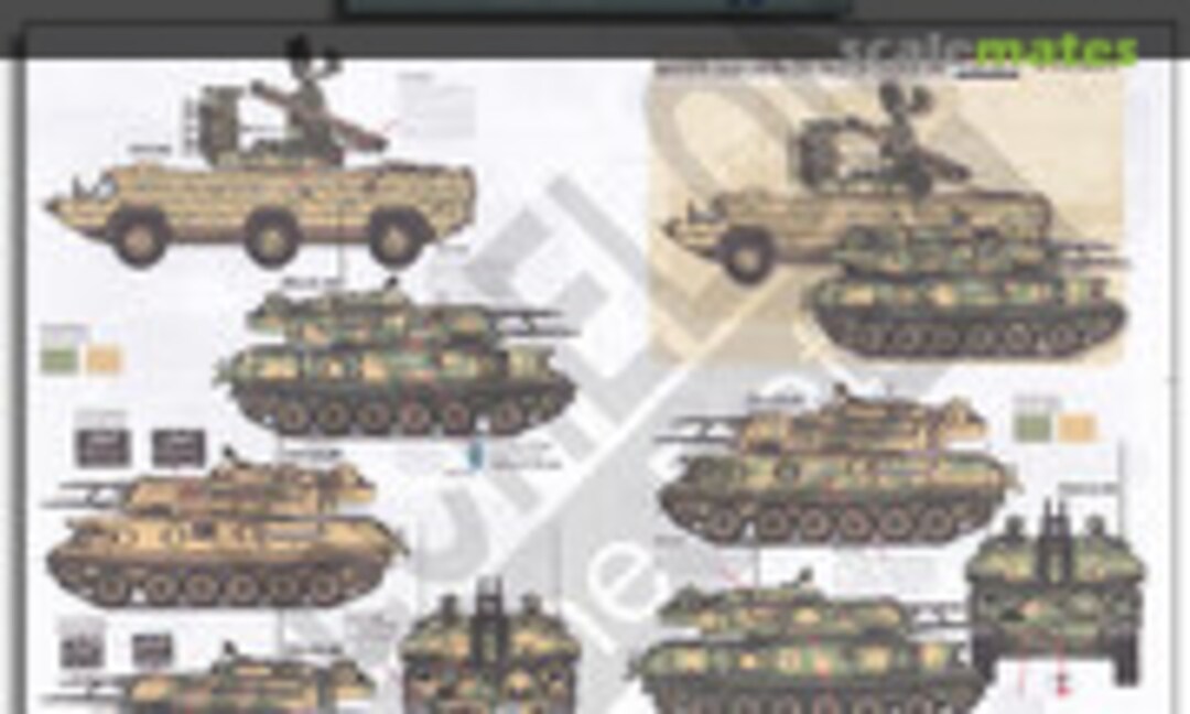 1:35 Syrien AFVs Syrin Civil War Pt 2 ZSU-23 & 9K33M2 (Echelon Fine Details D356226) D356226