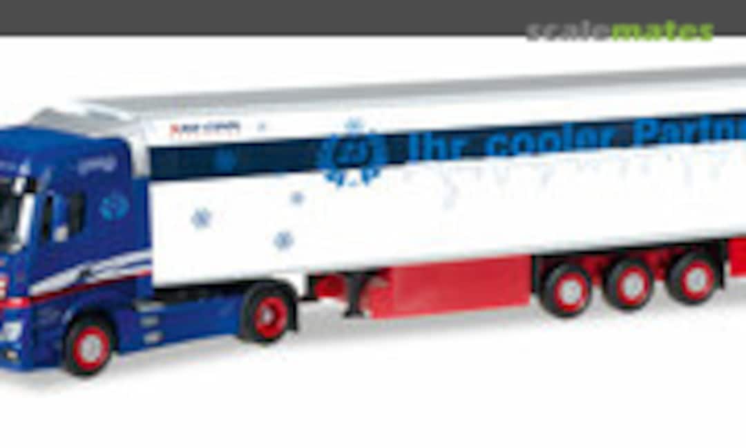 Mercedes-Benz Actros Bigspace Kühlkoffer-Sattelzug &quot;Spedition Tasche&quot; (Herpa 307178)