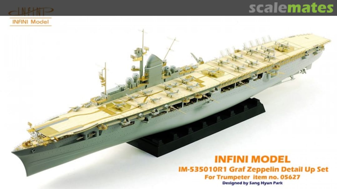 Boxart DKM Graf Zeppelin Detail Up Set IM-535010R1 INFINI Model Boxart DKM Graf Zeppelin Detail Up Set IM-535010R1 INFINI Model