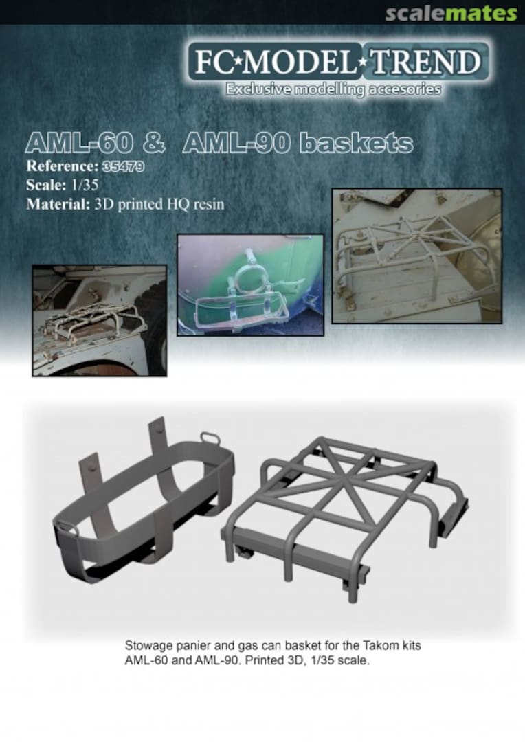 Boxart AML-60 & AML-90 baskets 35479 FC Model Trend Boxart AML-60 & AML-90 baskets 35479 FC Model Trend