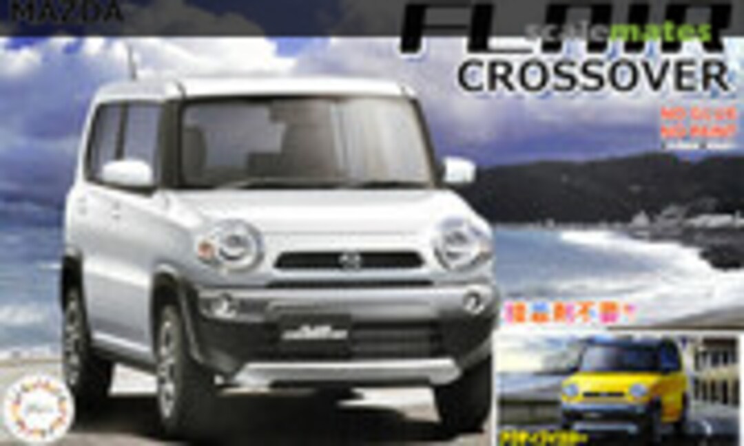 1:24 Mazda Flair Crossover (Active Yellow) (Fujimi 06604) 06604