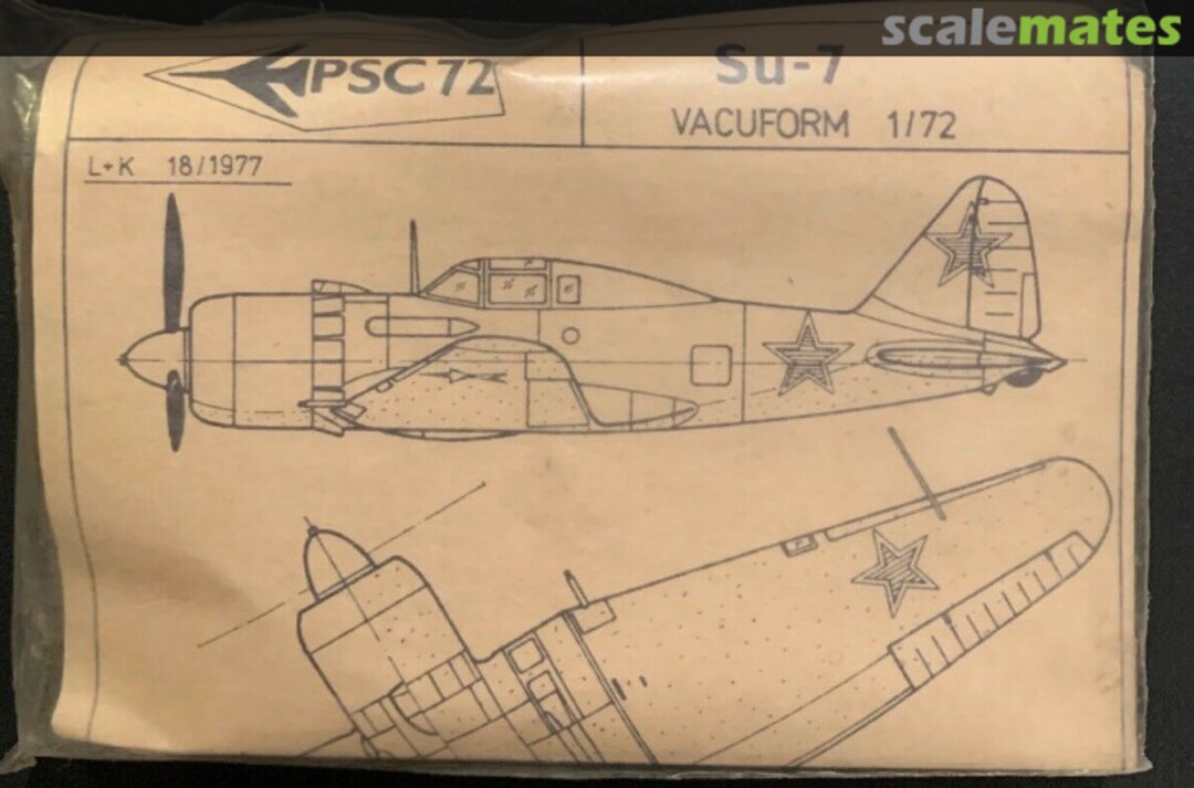 Boxart Su-7 PSC 72 Boxart Su-7 PSC 72