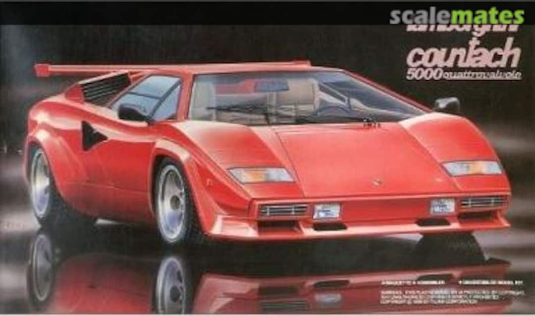 Boxart Lamborghini Countach 5000 Quattrovalvore 12012 Fujimi