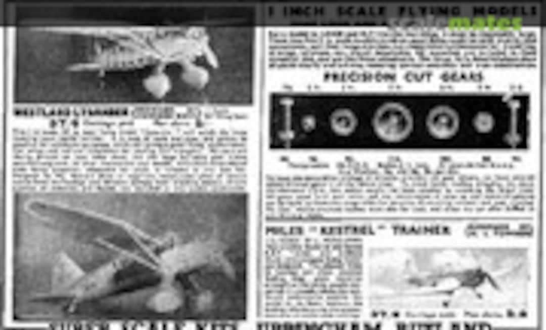 1:12 Miles Kestrel Trainer (Super Scale Kits )