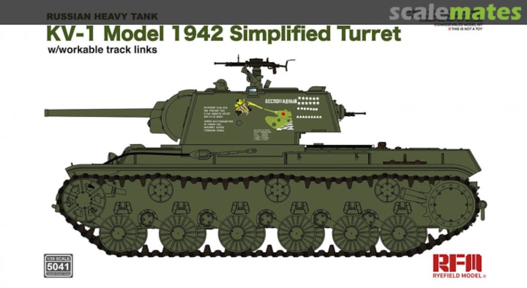 Boxart KV-1 Model 1942 RM-5041 Rye Field Model
