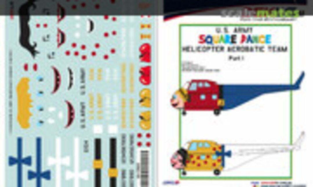 1:72 Square Dance Helicopter Aerobatic Team (DEKL's DA72025) DA72025