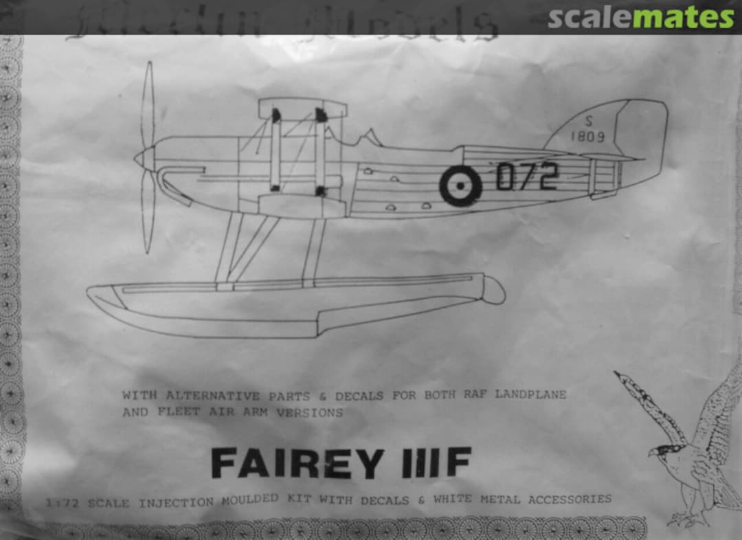 Boxart Fairey IIIF Merlin Models Boxart Fairey IIIF Merlin Models
