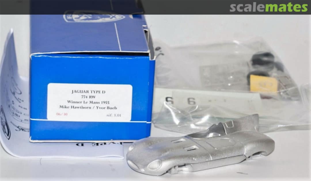 Boxart Jaguar D-Type #XKD 505 [774 RW] 3.01 MF 43