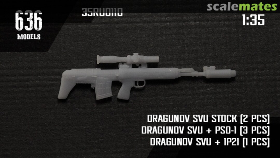 Boxart Dragunov SVU 35RU0110 636 Models Boxart Dragunov SVU 35RU0110 636 Models