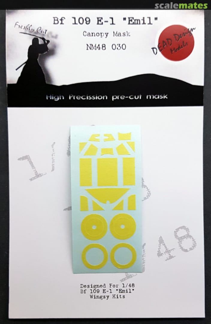 Boxart Bf 109E-1 NM48030 DEAD Design Models Boxart Bf 109E-1 NM48030 DEAD Design Models